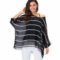 Thumbnail for Women's Off Shoulder Plus Size Blouse -, Blouses , Drestiny , 4XL, 5XL, 6XL, Australia, Blouses, Canada, Casual Shirts, Gender_Women, New Zealand, Off Shoulder, United Kingdom, United States , Drestiny , www.shopdrestiny.com