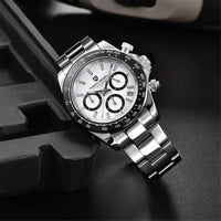 Thumbnail for Men's Sapphire Stainless Steel Luxury PAGANI Watch (Identical To The Rolex Daytona!) -, Watches , Drestiny , Australia, Black, Blue, Canada, Green, New Zealand, Silver, United Kingdom, United States, Watches, White , Drestiny , www.shopdrestiny.com