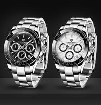 Thumbnail for Men's Sapphire Stainless Steel Luxury PAGANI Watch (Identical To The Rolex Daytona!) -, Watches , Drestiny , Australia, Black, Blue, Canada, Green, New Zealand, Silver, United Kingdom, United States, Watches, White , Drestiny , www.shopdrestiny.com