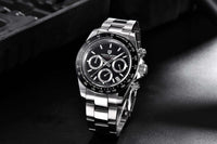 Thumbnail for Men's Sapphire Stainless Steel Luxury PAGANI Watch (Identical To The Rolex Daytona!) -, Watches , Drestiny , Australia, Black, Blue, Canada, Green, New Zealand, Silver, United Kingdom, United States, Watches, White , Drestiny , www.shopdrestiny.com