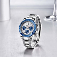 Thumbnail for Men's Sapphire Stainless Steel Luxury PAGANI Watch (Identical To The Rolex Daytona!) -, Watches , Drestiny , Australia, Black, Blue, Canada, Green, New Zealand, Silver, United Kingdom, United States, Watches, White , Drestiny , www.shopdrestiny.com