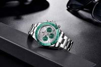 Thumbnail for Men's Sapphire Stainless Steel Luxury PAGANI Watch (Identical To The Rolex Daytona!) -, Watches , Drestiny , Australia, Black, Blue, Canada, Green, New Zealand, Silver, United Kingdom, United States, Watches, White , Drestiny , www.shopdrestiny.com