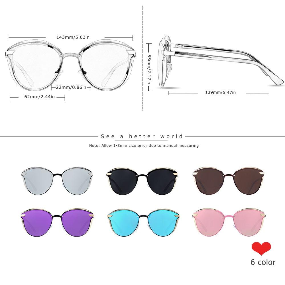 Women's Round Fashion Polarized Sunglasses -, Sunglasses , Drestiny , Australia, Black, Blue, Brown, Canada, Gender_Women, Gold, Grey, New Zealand, Pink, Purple, Silver, Sunglasses, United Kingdom, United States , Drestiny , www.shopdrestiny.com