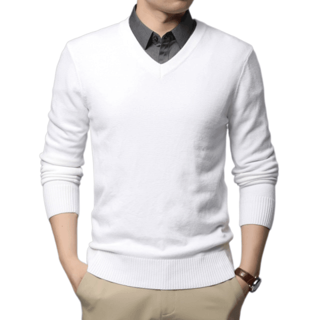 Men's High Quality V Neck Pullover -, Pullover , Drestiny , Australia, Black, Dark Red, FR, Grey, L, Light Blue, M, Navy, New Zealand, Orange, Pullovers, Sky Blue, Sweaters, United Kingdom, United States, White, XL, XXL, XXXL , Drestiny , www.shopdrestiny.com