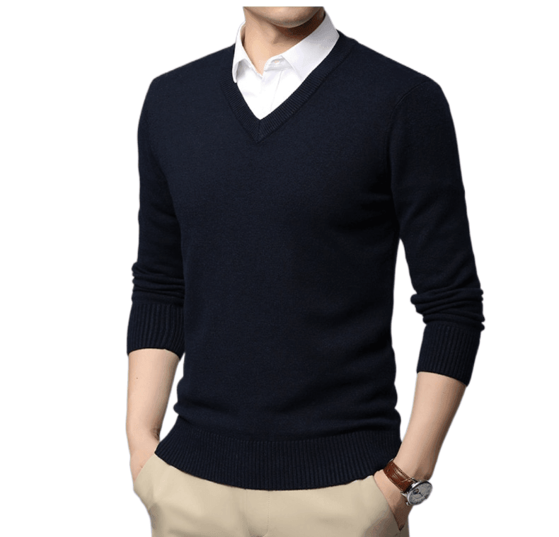 Men's High Quality V Neck Pullover -, Pullover , Drestiny , Australia, Black, Dark Red, FR, Grey, L, Light Blue, M, Navy, New Zealand, Orange, Pullovers, Sky Blue, Sweaters, United Kingdom, United States, White, XL, XXL, XXXL , Drestiny , www.shopdrestiny.com