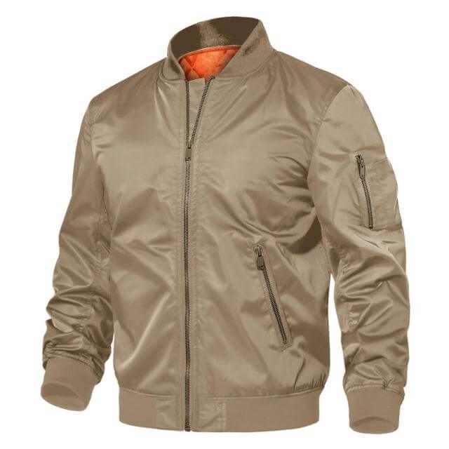 Men's Military Bomber Jacket - In 16 Colors! -, Bomber Jackets , Drestiny , 4XL, Army Green, Australia, Azure Blue, Black, Blue Green, Bomber Jackets, Canada, Dark Blue, Grey, Khaki, L, Light Blue, Light Grey, M, Maroon, Navy, New Zealand, Olive Green, Orange, Sky Blue, United Kingdom, United States, White, XL, XXL, XXXL , Drestiny , www.shopdrestiny.com