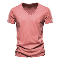 Thumbnail for Men's V-Neck & O-Neck Cotton T-Shirts -, T-Shirts , Drestiny , 4XL, 5XL, Army Green, Australia, Black, Brown, Canada, Casual Shirts, Dark Blue, Gender_Men, Light Grey, Mint Green, Navy, New Zealand, Red, Salmon, Short Sleeves, T-Shirts, United Kingdom, United States, White, XL, XXL, XXXL , Drestiny , www.shopdrestiny.com