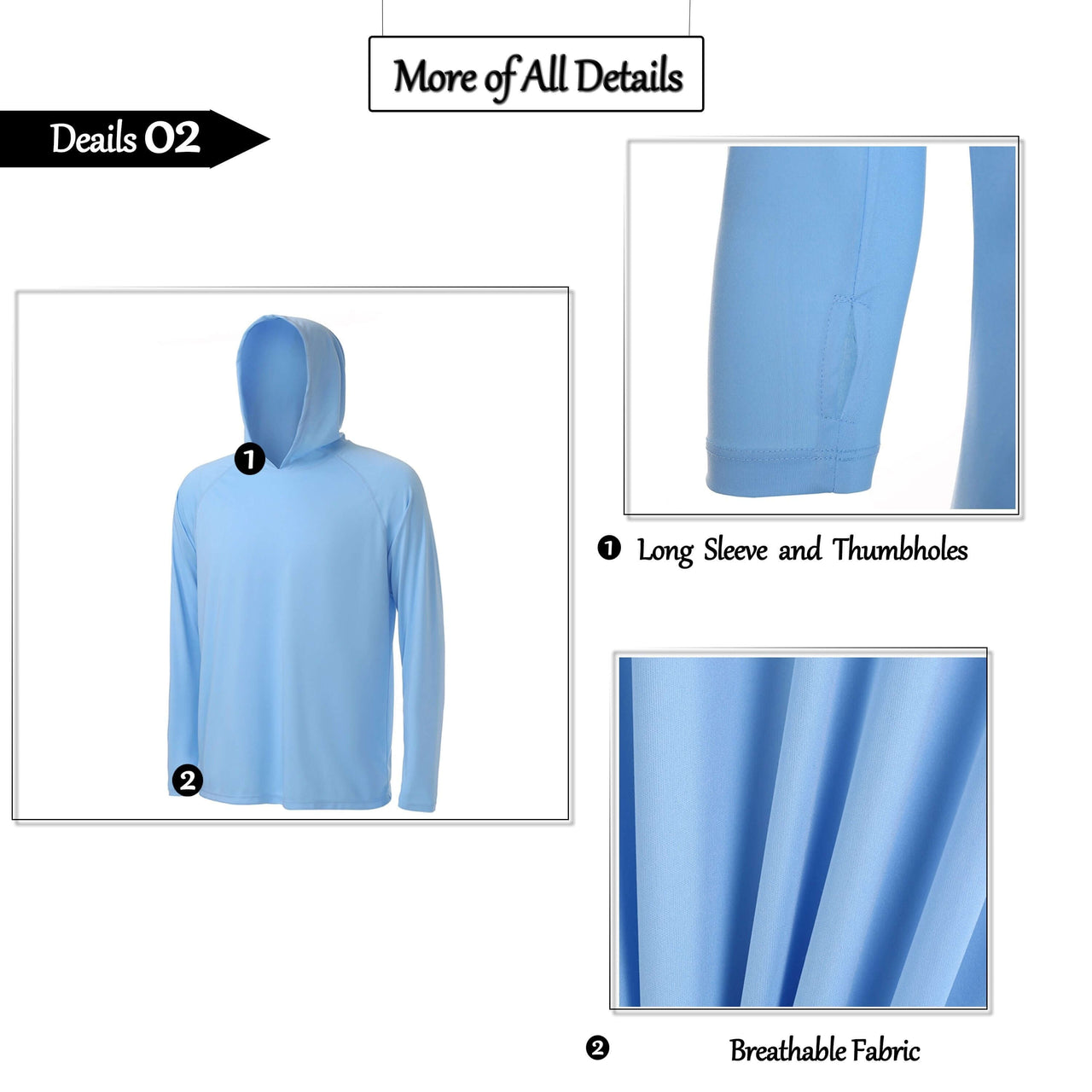 Men's Athletic Hoodies Long Sleeves - In 16 Colors With UV Protection! -, Shirts & Tops , Drestiny , Australia, Black, Blue, Deep Sky Blue, Gender_Men, Green, Hoodies, L, Lake Blue, Light Green, Light Grey, Long Sleeves, M, Mint Green, Navy, New Zealand, Orange, Pink, Red, S, Sky Blue, United Kingdom, United States, White, Wine Red, XL, XXL, XXXL , Drestiny , www.shopdrestiny.com