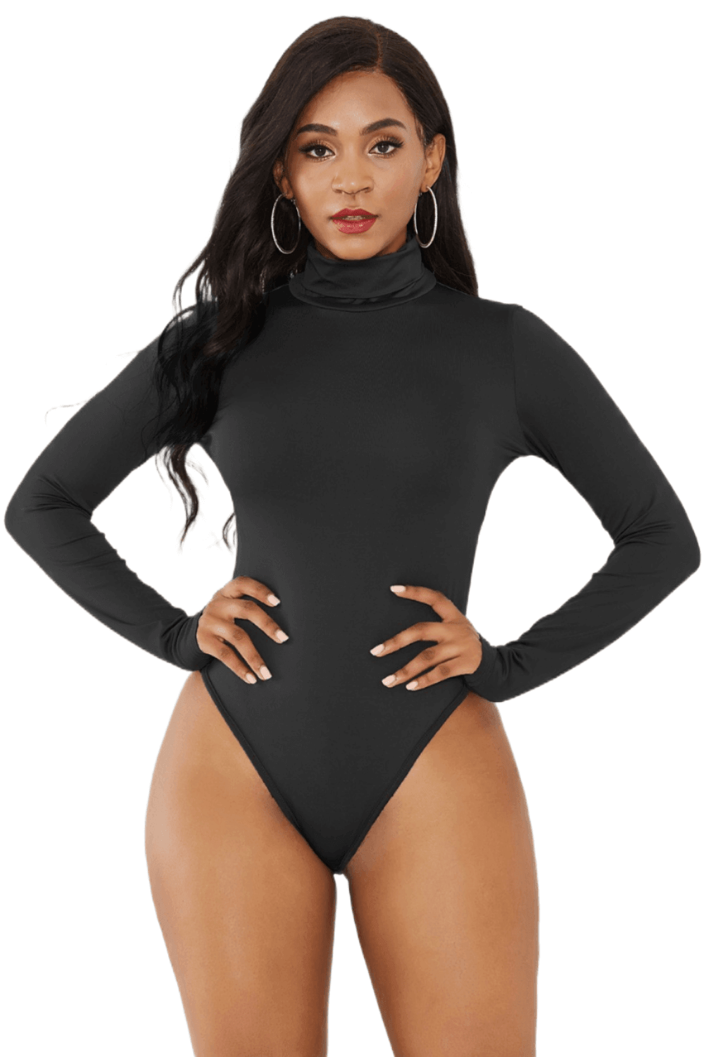 Women's Long Sleeve Turtleneck Bodysuit -, Bodysuits , Drestiny , Australia, Black, Blue, Bodysuits, Canada, Dark Blue, Dark Olive Green, Dark Red, FR, L, Light Green, Long Sleeves, M, New Zealand, Purple, Red, Rosy Brown, S, Turtlenecks, United Kingdom, United States, Violet Red, White, XL , Drestiny , www.shopdrestiny.com