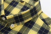 Thumbnail for Men's Long Sleeve Classic Plaid Shirt - Plus Sizes! -, Shirts , Drestiny , 10XL, 4XL, 5XL, 6XL, 7XL, 8XL, Australia, Beige, Black, Blue, Brown, Canada, Casual Shirts, Coffee, Dark Blue, Dress Shirts, FR, Grey, Khaki, L, Long Sleeves, Navy, New Zealand, Red, United Kingdom, United States, XL, XXL, XXXL, Yellow , Drestiny , www.shopdrestiny.com