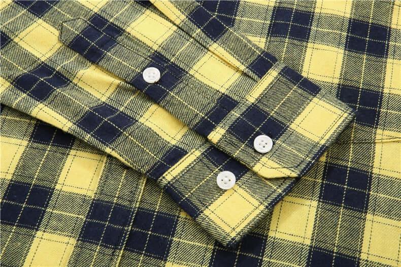 Men's Long Sleeve Classic Plaid Shirt - Plus Sizes! -, Shirts , Drestiny , 10XL, 4XL, 5XL, 6XL, 7XL, 8XL, Australia, Beige, Black, Blue, Brown, Canada, Casual Shirts, Coffee, Dark Blue, Dress Shirts, FR, Grey, Khaki, L, Long Sleeves, Navy, New Zealand, Red, United Kingdom, United States, XL, XXL, XXXL, Yellow , Drestiny , www.shopdrestiny.com