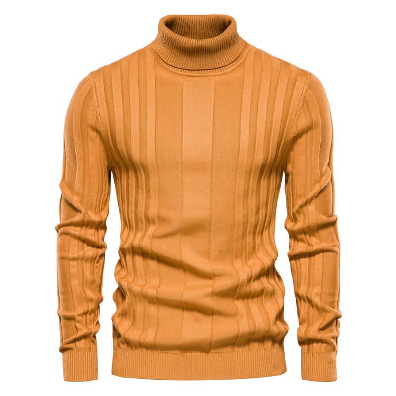 Men's Slim Fit Pullover Turtleneck -, Turtlenecks , Drestiny , Australia, Black, Brown, Casual Shirts, Dark Grey, Dark Red, Dress Shirts, Gold, Grey, L, Long Sleeves, M, New Zealand, Orange, Pullovers, S, Turtlenecks, United Kingdom, United States, XL, XXL , Drestiny , www.shopdrestiny.com