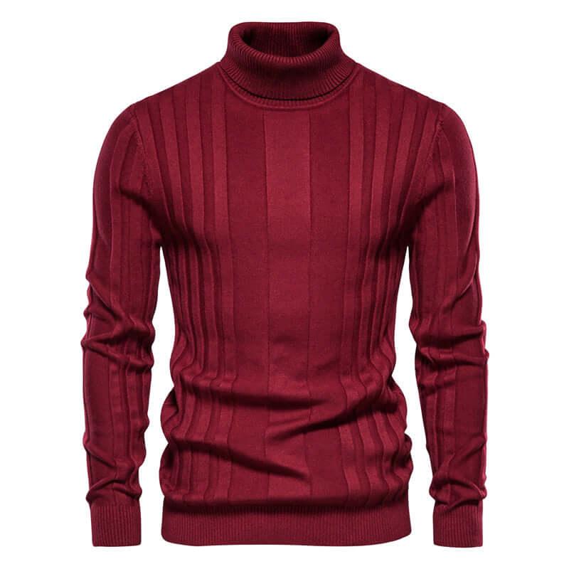 Men's Slim Fit Pullover Turtleneck -, Turtlenecks , Drestiny , Australia, Black, Brown, Casual Shirts, Dark Grey, Dark Red, Dress Shirts, Gold, Grey, L, Long Sleeves, M, New Zealand, Orange, Pullovers, S, Turtlenecks, United Kingdom, United States, XL, XXL , Drestiny , www.shopdrestiny.com