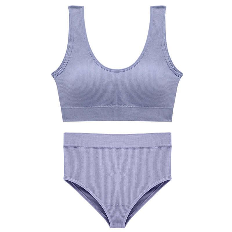 Sexy Seamless Bra + High Waist Panties Set -, Bra Sets , Drestiny , Australia, Black, Bra & Underwear Sets, Bras, Canada, Dark Red, Gender_Women, L, Light Blue, M, New Zealand, Nude, S, United Kingdom, United States, White, XL , Drestiny , www.shopdrestiny.com