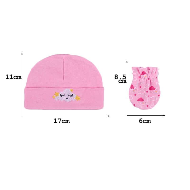 Unisex Bodysuits + Pants + Hats + Gloves Sets -, Sets , Drestiny , 3M, 6M, Australia, Boys, Girls, Gloves, Hats, Pajamas, Pant Sets, Rompers, Sets, Short Sleeves, United Kingdom, United States , Drestiny , www.shopdrestiny.com