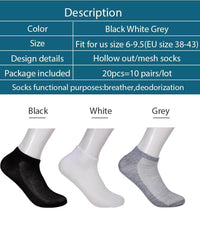 Thumbnail for Women's Ankle Socks - 8 Pairs! -, Socks , Drestiny , Australia, Black, Canada, Gender_Women, Grey, New Zealand, Socks, United Kingdom, United States, White , Drestiny , www.shopdrestiny.com