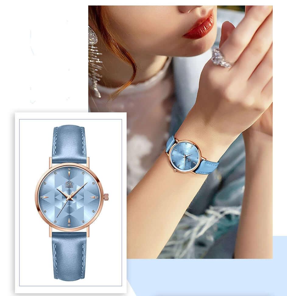 Women's Beautifully Thin Watch -, Watch , Drestiny , Australia, Black, Blue, Canada, Gender_Women, Gold, Light Blue, New Zealand, United Kingdom, United States, Watches , Drestiny , www.shopdrestiny.com