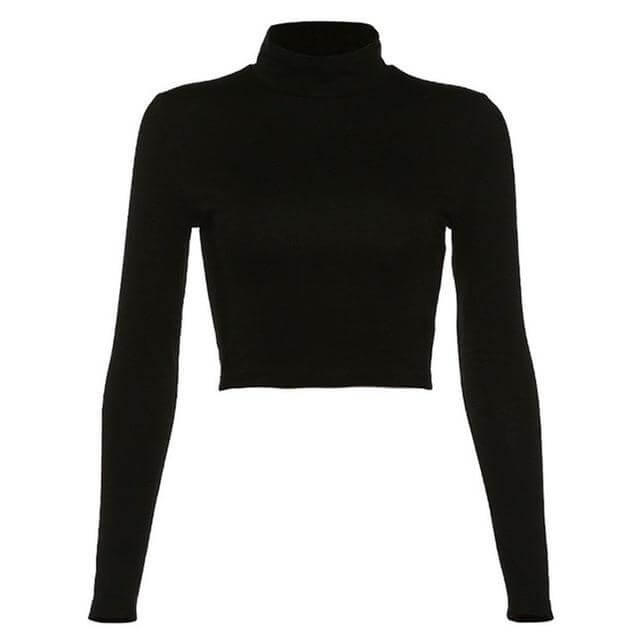 Women's Cotton Cross Strap Crop Top -, Top , Drestiny , Australia, Canada, Crop Tops, Gender_Women, L, Long Sleeves, M, New Zealand, S, United Kingdom, United States, White , Drestiny , www.shopdrestiny.com