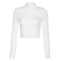 Thumbnail for Women's Cotton Cross Strap Crop Top -, Top , Drestiny , Australia, Canada, Crop Tops, Gender_Women, L, Long Sleeves, M, New Zealand, S, United Kingdom, United States, White , Drestiny , www.shopdrestiny.com