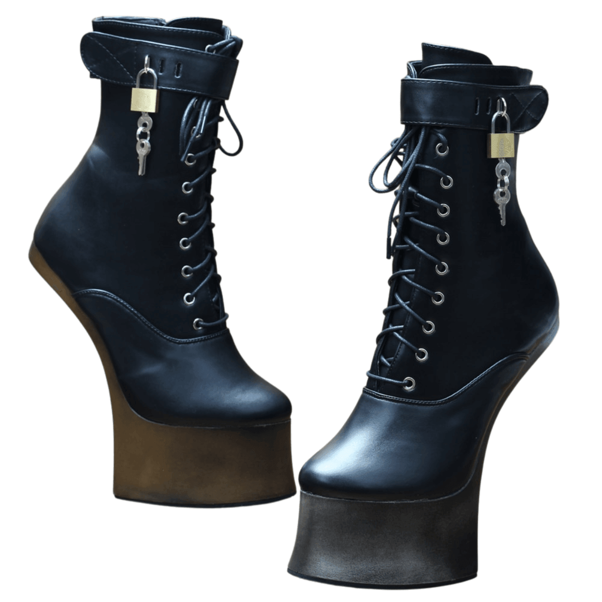 Women's High Hoof Heel Platform Boots -, Boots , Drestiny , 10, 11, 12, 13, 14, 15, 5, 6, 7, 8, 9, Ankle Boots, Australia, Black, Boots, FR, Gold, New Zealand, Silver, United Kingdom, United States , Drestiny , www.shopdrestiny.com