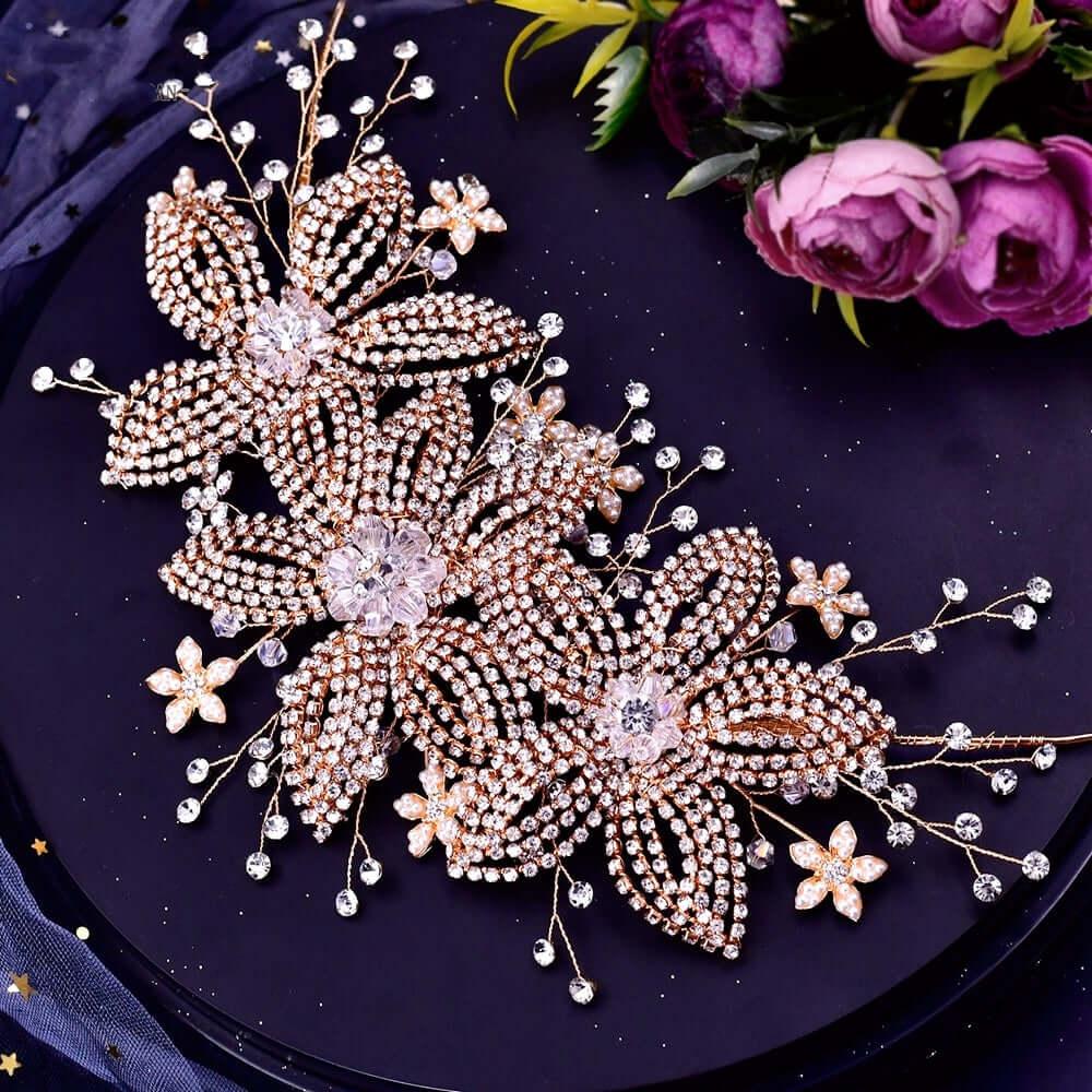 Women's Luxury Hair Accessories -, Hair Accessories , Drestiny , Australia, Canada, Gold, Hair Accessories, Hair Combs, Headbands, New Zealand, Silver, United Kingdom, United States , Drestiny , www.shopdrestiny.com