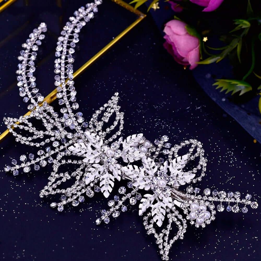 Women's Luxury Hair Accessories -, Hair Accessories , Drestiny , Australia, Canada, Gold, Hair Accessories, Hair Combs, Headbands, New Zealand, Silver, United Kingdom, United States , Drestiny , www.shopdrestiny.com