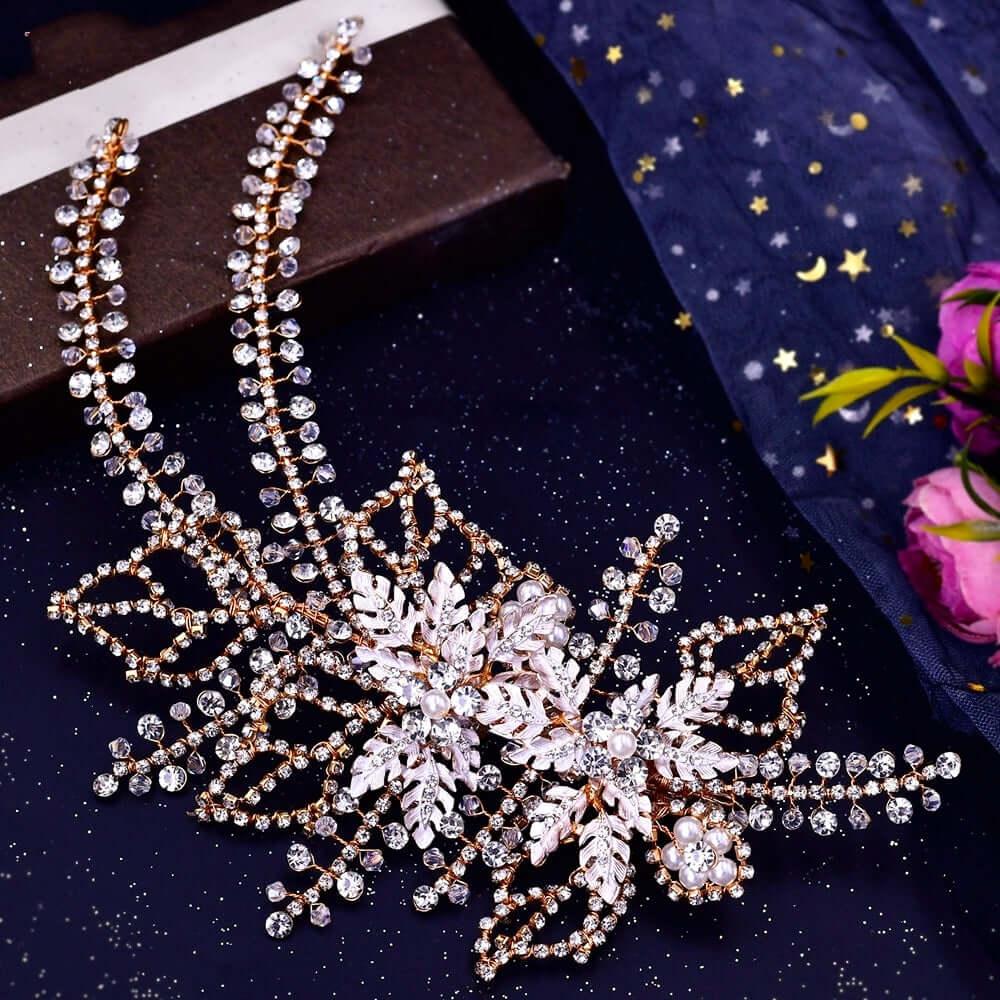 Women's Luxury Hair Accessories -, Hair Accessories , Drestiny , Australia, Canada, Gold, Hair Accessories, Hair Combs, Headbands, New Zealand, Silver, United Kingdom, United States , Drestiny , www.shopdrestiny.com