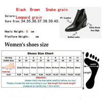 Thumbnail for Women's Mid-Heel Ankle Boots -, Ankle Boots , Drestiny , 10, 11, 12, 5, 6, 7, 8, 9, Ankle Boots, Apricot, Black, Boots, Brown, Heels, Leopard, Off White, United Kingdom, United States, White , Drestiny , www.shopdrestiny.com