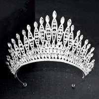 Thumbnail for Women's Opulent Crystal Crowns & Tiaras -, Crowns , Drestiny , Australia, Blue, Canada, Crowns, Gold, Hair Accessories, New Zealand, Silver, Tiaras, United Kingdom, United States, White , Drestiny , www.shopdrestiny.com