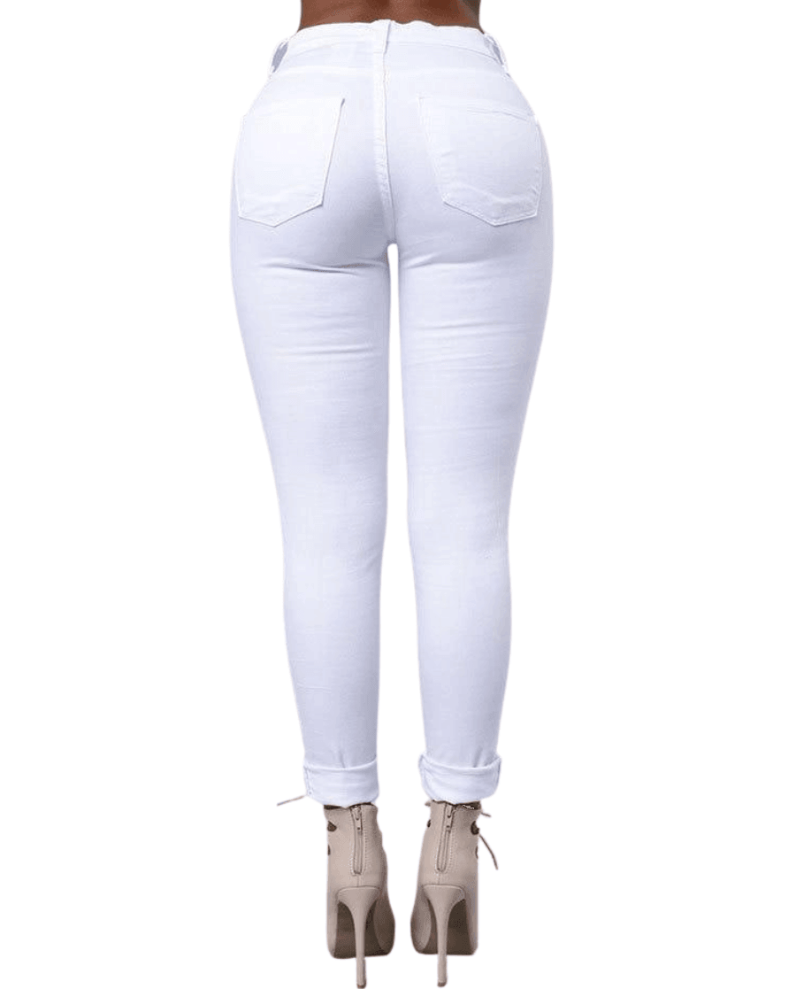 Women's Ripped Jeans -, Jeans , Drestiny , Australia, Black, Canada, FR, Jeans, L, M, New Zealand, S, Skinny Jeans, United Kingdom, United States, White, XL, XXL , Drestiny , www.shopdrestiny.com